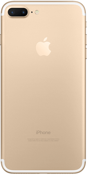 iPhone 7 Plus - Gold - 32GB - Like New 4 Gold iPhone 7 Plus back view