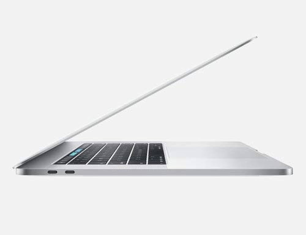 Apple MacBook Air 13" (2017) - i5, 128GB - Silver - Good 4 Sleek silver laptop at an angle.