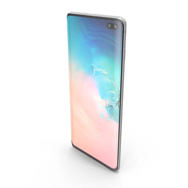 Samsung Galaxy S10 - Prism White - 128GB - Like New 4 Smartphone with vibrant display design.