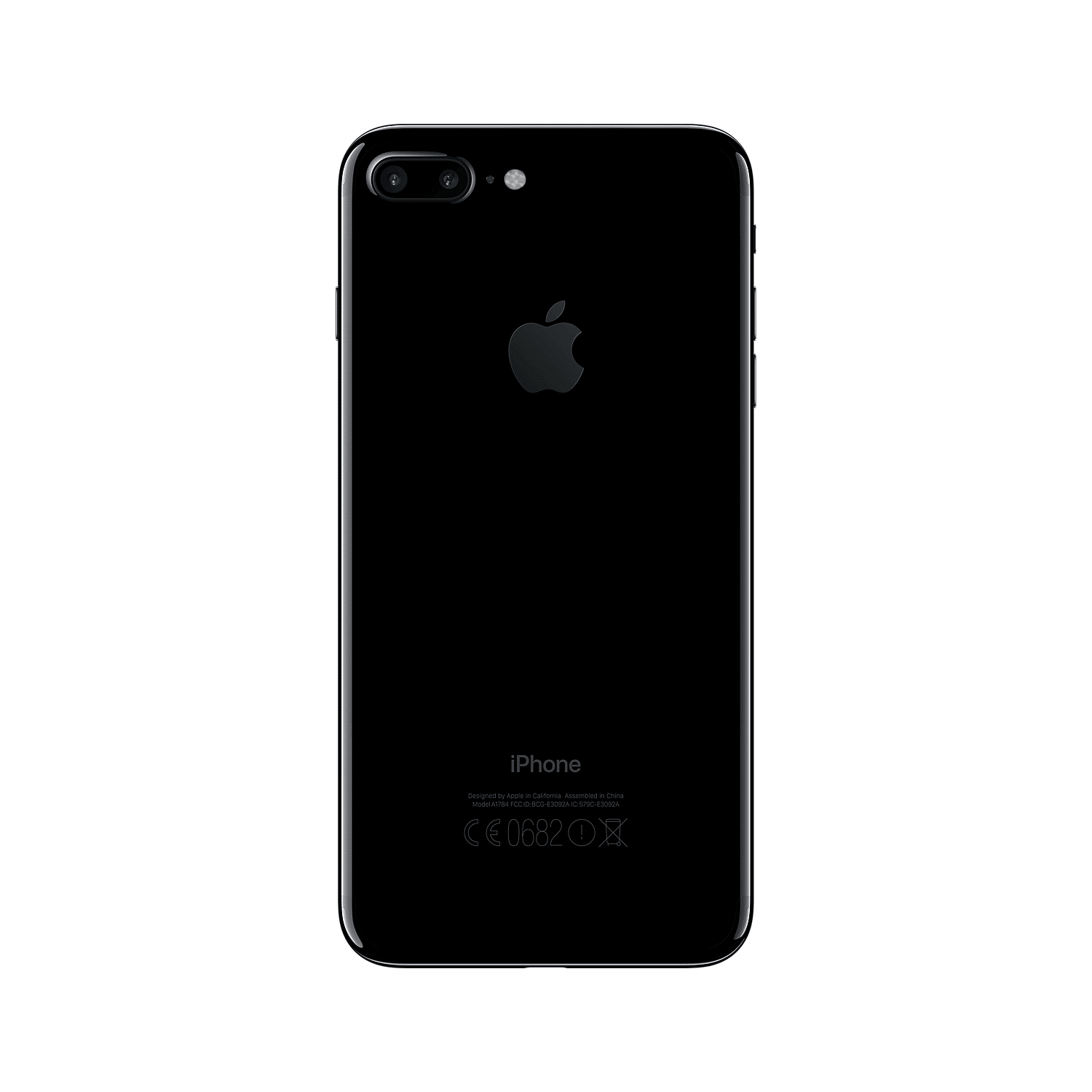 iPhone 7 Plus - Matte Black - 128GB - Excellent 4 Black iPhone with Apple logo visible