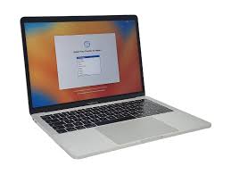 Apple MacBook Pro 13" (2017) - i5, 128GB - Space Grey - Very Good 4 Silver laptop with startup screen