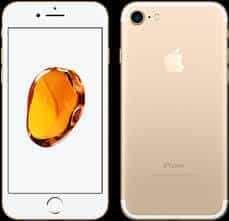 iPhone 7 - Gold - 32GB - Like New 3 Gold iPhone 7 front and back