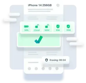 Refurbished iPhones are data-wiped
