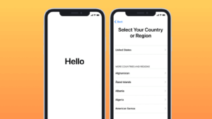 set up your second-hand iPhone