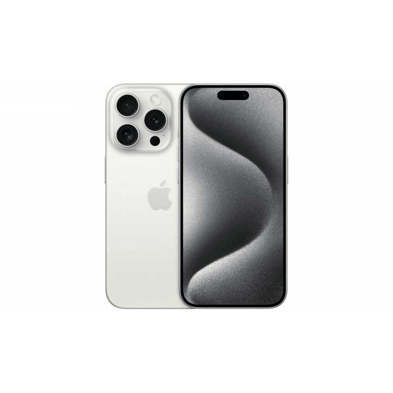 iPhone 15 Pro - 128GB - White Titanium - Like New 6 used iPhone 15 pro