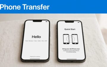 iPhone data transfer