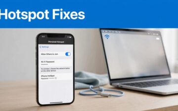iPhone hotspot not working